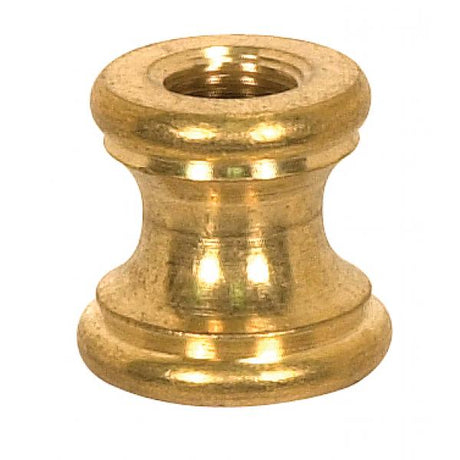 Solid Brass Neck And Spindle - Unfinished - 7/8" x 13/16" - 1/8 IP Tapped