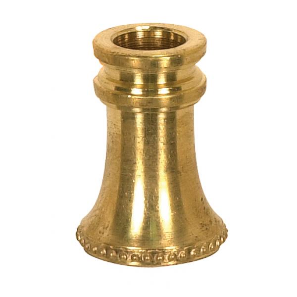 Solid Brass Neck And Spindle - Unfinished - 7/8" x 1-1/4" - 1/8 IP Slip