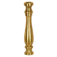 Solid Brass Neck And Spindle - Unfinished - 3/4" x 4-1/8" - 1/8 IP Tapped