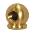 Brass Large Elbow - Unfinished - 1-1/8" x 1-3/16" - 1/4 IP x 1/4 IP