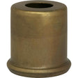 Solid Brass Spacer - 7/16" Hole - 1" Height - 7/8" Diameter - 1" Base Diameter - Unfinished