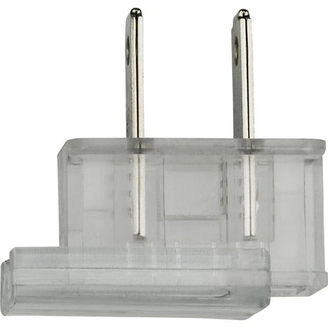 Slide Plug - Polarized - 18/2 SPT-2 - 8A-125V - Silver Finish