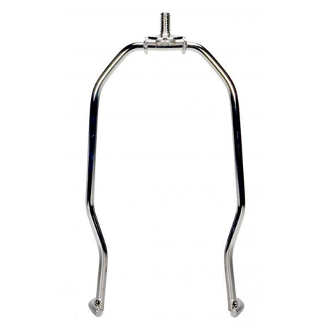 Heavy Duty Harp - Polished Nickel Finish - 7" Height - 1/4-27 Thread