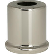 Steel Spacer - 7/16" Hole - 1" Height - 7/8" Diameter - 1" Base Diameter - Nickel Plated Finish