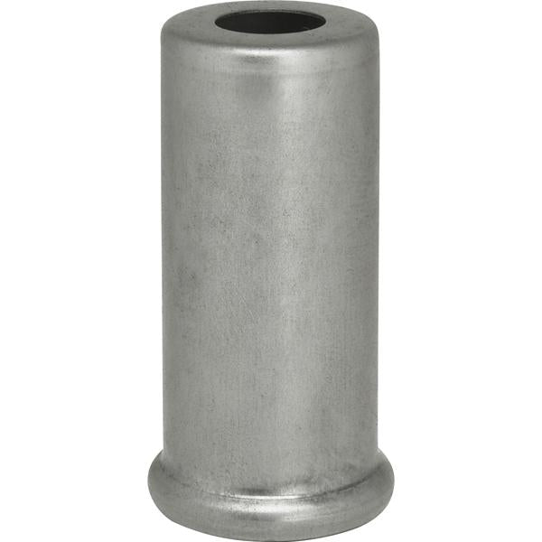 Steel Spacer - 7/16" Hole - 2" Height - 7/8" Diameter - 1" Base Diameter - Unfinished