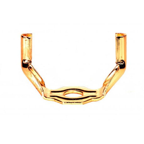 Heavy Duty Saddle - Brass Plated - 1/8 IP