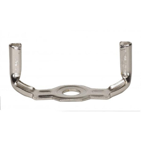 Heavy Duty Saddle - Nickel Plated - 1/8 IP