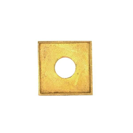Solid Brass Square Check Ring - 1/8 IP Slip - 3/4" - Polished Finish