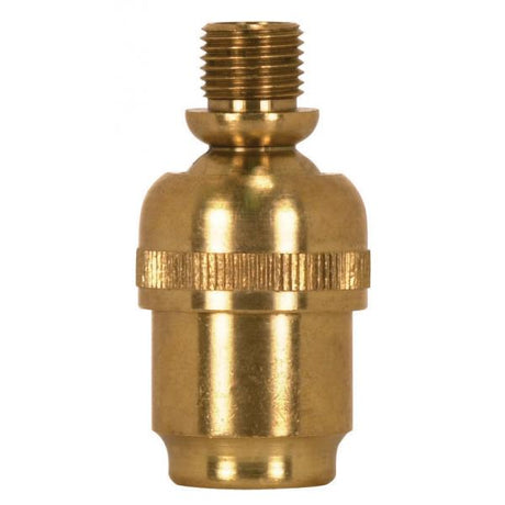 Solid Brass Heavy Duty Swivel - 1/8 M x 1/8 F - 1-3/4" Height - Unfinished