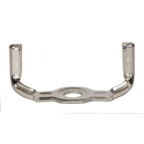 Wide Light Duty Saddle For CFL - Nickel Plated - 1/8 IP