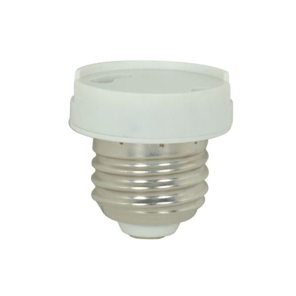 GU24 Socket Reducer - White Finish - Removable Grip Function - Medium To GU24 Reducer - 660W - 660V