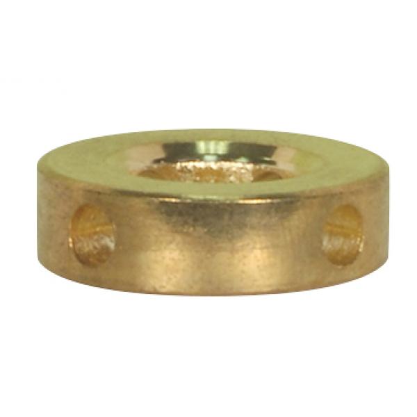 Shade Rings - 10 Gauge - 3/4" Diameter - 4 Hole Brass Plated