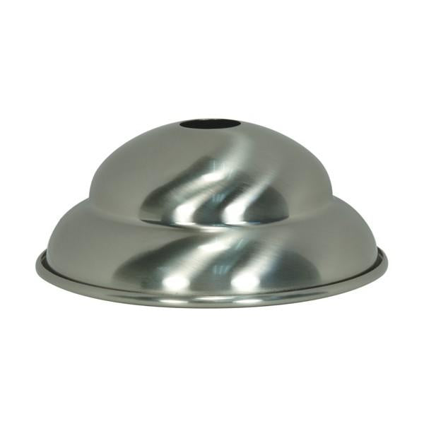 Brushed Nickel Finish w/Matching Screw Collar Loop Diameter 5-1/2" Center Hole 11/16" Height 2-1/4"