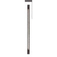 Steel Pipe - 1/8 IP - Raw Steel Finish - 8" Length - 3/4" x 3/4" Threaded On Both Ends