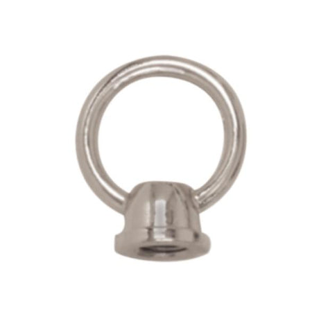 1-1/2" Female Loop - 1/8 IP With Wireway - 10lbs Max - Brushed Nickel Finish