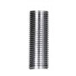 1/8 IP Steel Nipple - Zinc Plated - 6" Length - 3/8" Wide