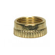 Knurled Nut For Switches - Brass For Rotary And Push