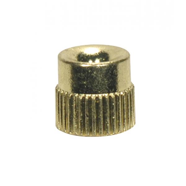 Knurled Nut For Switches - Brass For Rotary And Push