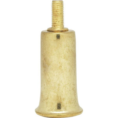 Steel Riser - 1/4-27 - Brass Plated - 1-1/2" Height