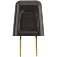 Quick Connect Plug - Polarized - 18/2 SPT-2 - 6A-125V - Brown Finish