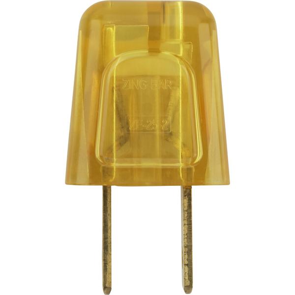 Quick Connect Plug - Polarized - 18/2 SPT-2 - 6A-125V - Gold Finish