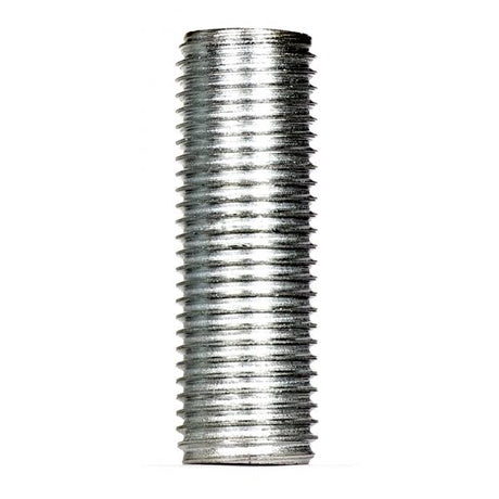1/4 IP Steel Nipple - Zinc Plated - 6" Length - 1/2" Wide