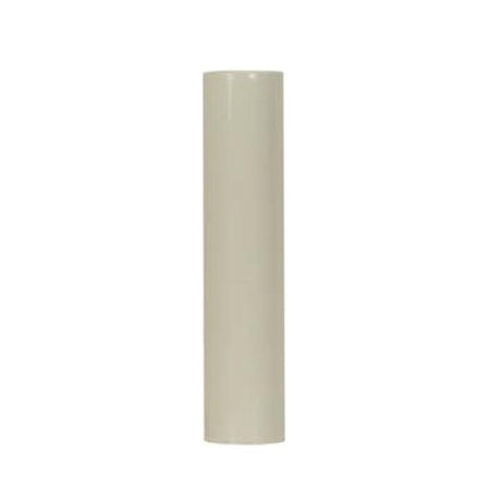Plastic Candle Cover - Cream Plastic - 13/16" Inside Diameter - 7/8" Outside Diameter - 3" Height