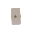 On-Off Cord Switch For 18/2 SPT-2 - 6A-125V, 3A-250V, 3A-120V, 3A-125V - Ivory Finish