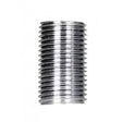 1/8 IP Steel Nipple - Zinc Plated - 5/8" Length - 3/8" Wide