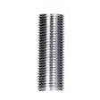 1/8 IP Steel Nipple - Zinc Plated - 1-1/8" Length - 3/8" Wide