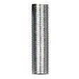 1/8 IP Steel Nipple - Zinc Plated - 1-1/2" Length - 3/8" Wide