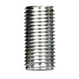 1/4 IP Steel Nipple - Zinc Plated - 1" Length - 1/2" Wide