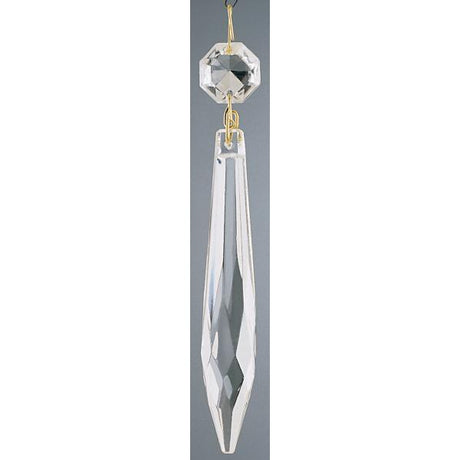 3" Clear U-Drop