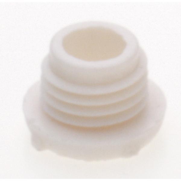 Plastic Bushing - 1/4 IP Male - White Finish