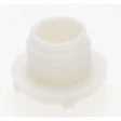 Plastic Bushing - 1/8 IP Male - White Finish