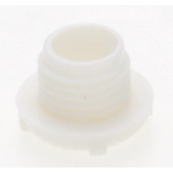 Plastic Bushing - 1/8 IP Male - White Finish
