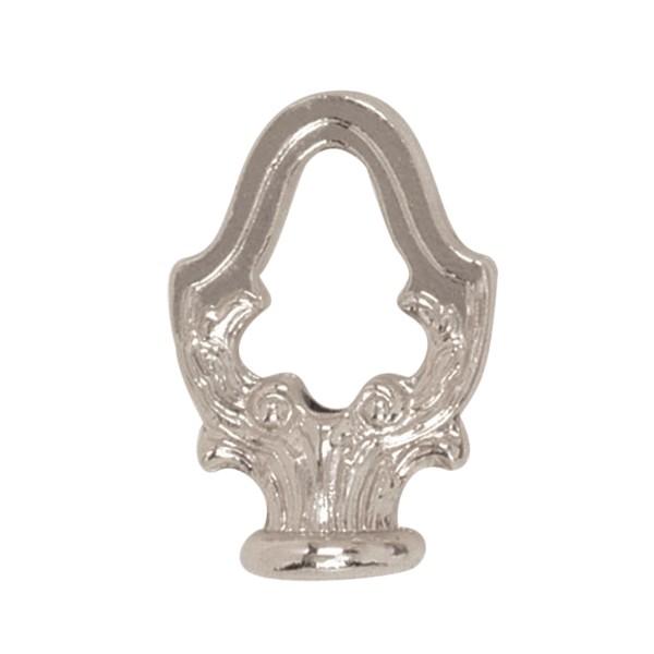 2" Die Cast Fixture Loop - 1/8 IP With Wireway - 20lbs Max - Chrome Finish