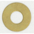 Light Steel Washer - 1/8 IP Slip - 24 Gauge - Brass Plated Finish - 1" Diameter