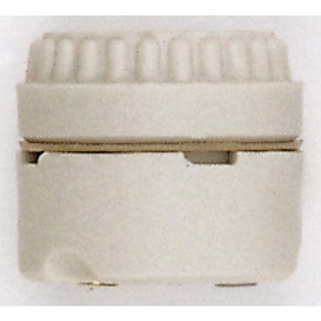 Two Piece Medium Base Porcelain Sign Receptacle - Screw Terminals - 1-1/2" Height - 1-3/4" Diameter - 660W - 250V