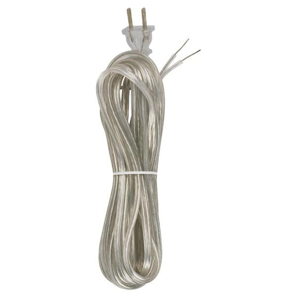 18/2 SPT-2-105C All Cord Sets - Molded Plug - Tinned Tips 3/4' Strip with 2' Slit 50 Ctn.20 Ft.