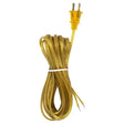 18/2 SPT-2-105C All Cord Sets - Molded Plug - Tinned Tips 3/4' Strip with 2' Slit 50 Ctn.20 Ft.