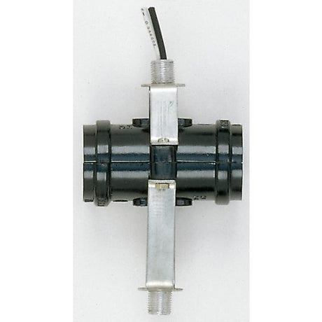 Phenolic Twin Cluster - 1-1/2" 1/8 IP Threaded Top Bracket With 1/2" Nipple - 12" AWM B/W Leads 105C - 660W - 250V