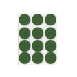Green Felt - 3/4" Dots - Sold By Roll Only (1000 per Roll)