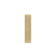1/8 IP Steel Nipple - Yellow Zinc Plated - 4-1/2" Length - 3/8" Wide