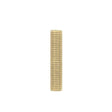 1/8 IP Steel Nipple - Yellow Zinc Plated - 6" Length - 3/8" Wide