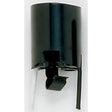 Snap-In Socket - 6" AWM B/W Leads 105C - 1-1/2" Height - 1-1/4" Diameter - Bracket 1/4" Below - 660W - 250V