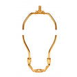 Light Duty Harp - Polished Brass Finish - 8-1/2" Height - 1/8 IP Saddle - 1/4-27 Thread - 125 Carton
