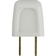 Quick Connect Plug - Non Polarized - 18/2-SPT-1 - 10A-125V - White Finish