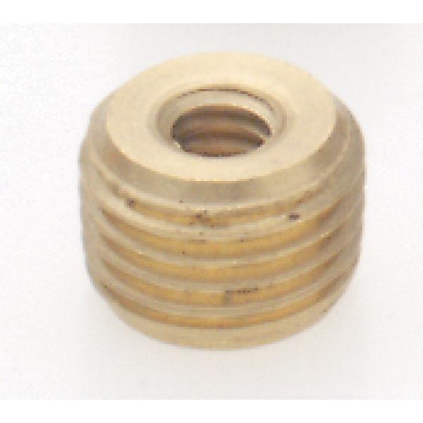 Brass Reducing Bushing - Unfinished - 1/8 M x 1/4-27 F
