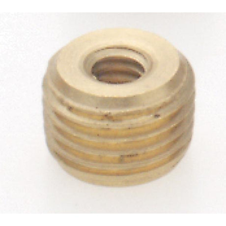 Brass Reducing Bushing - Unfinished - 1/8 M x 1/4-27 F